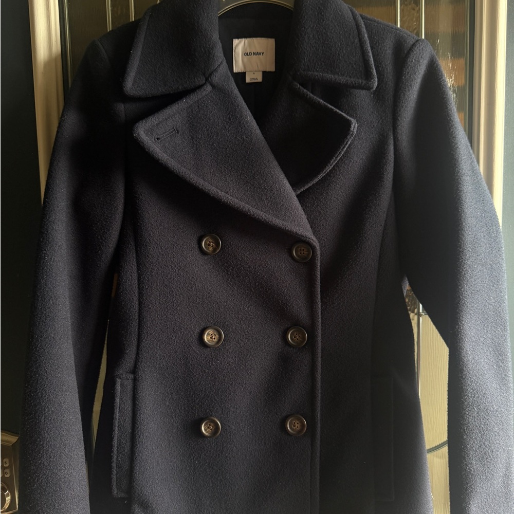 Old Navy Women's Dark Navy Peacoat